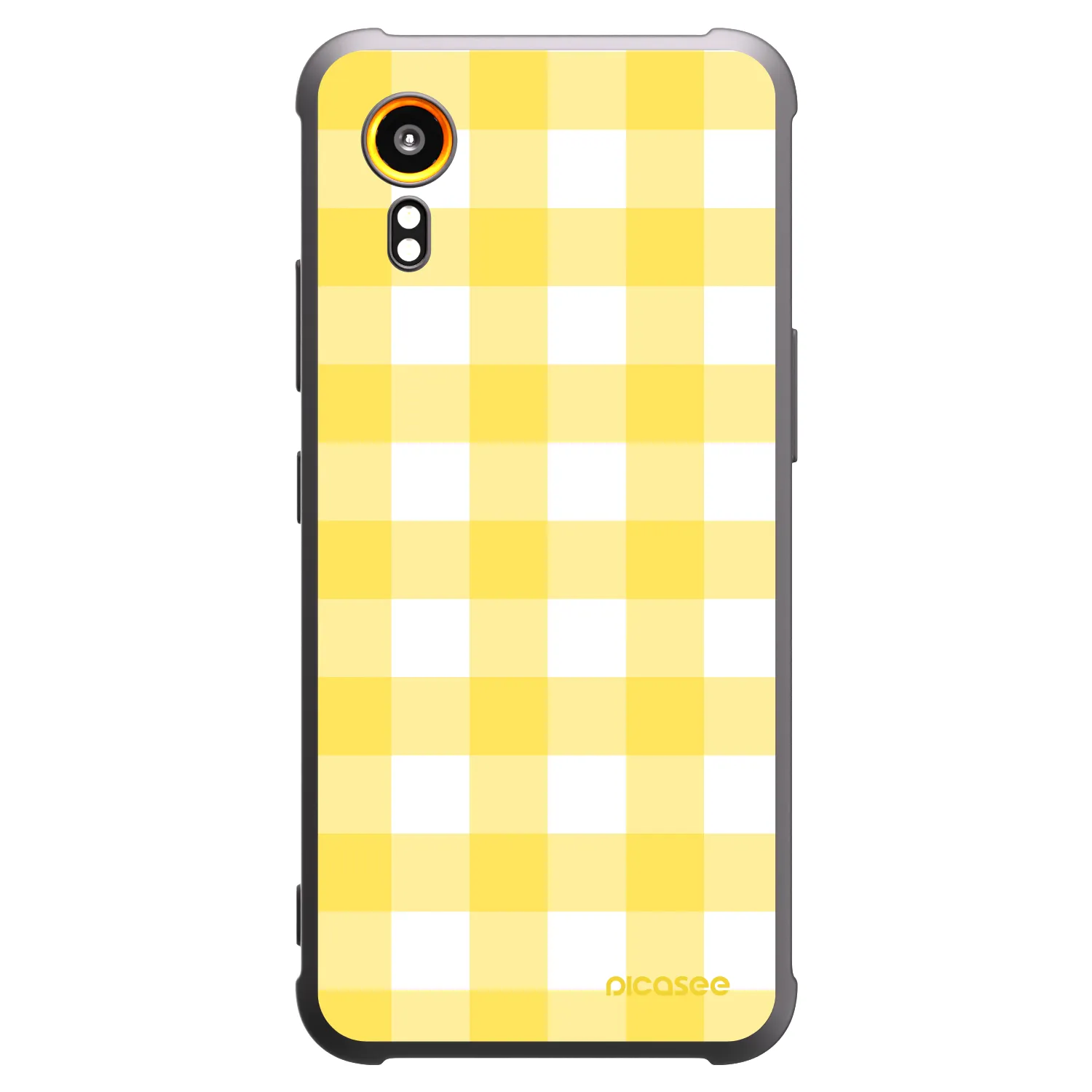 Crna silikonska maskica za Samsung Galaxy Xcover 7 - Gride lemon