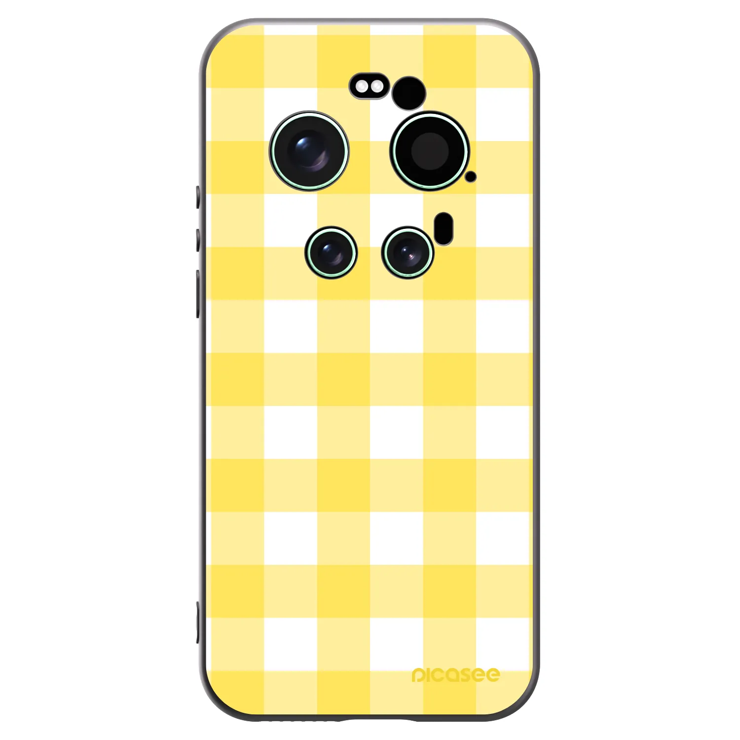 Picasee crna silikonska maskica za Xiaomi 17 Ultra - Gride lemon