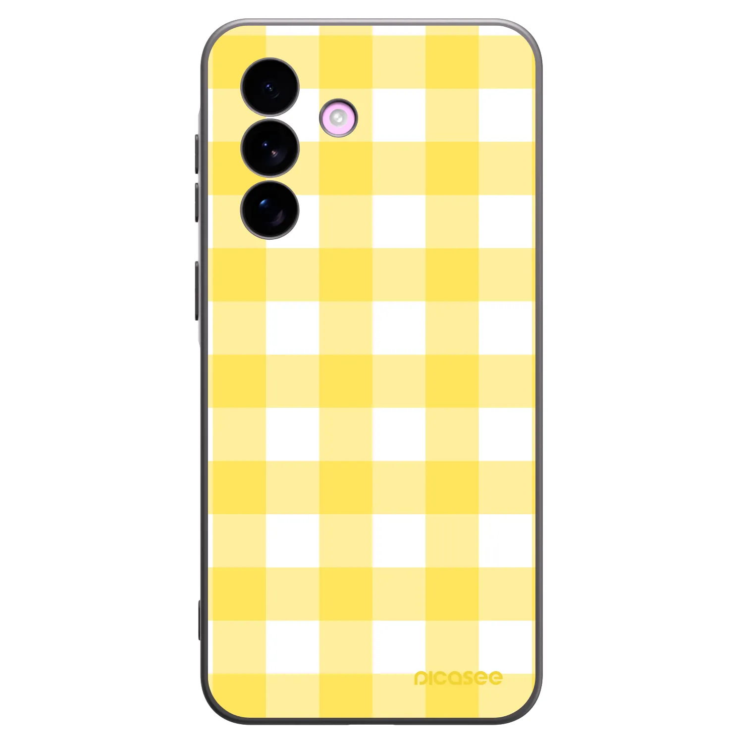 Picasee crna silikonska maskica za Samsung Galaxy A57 5G - Gride lemon