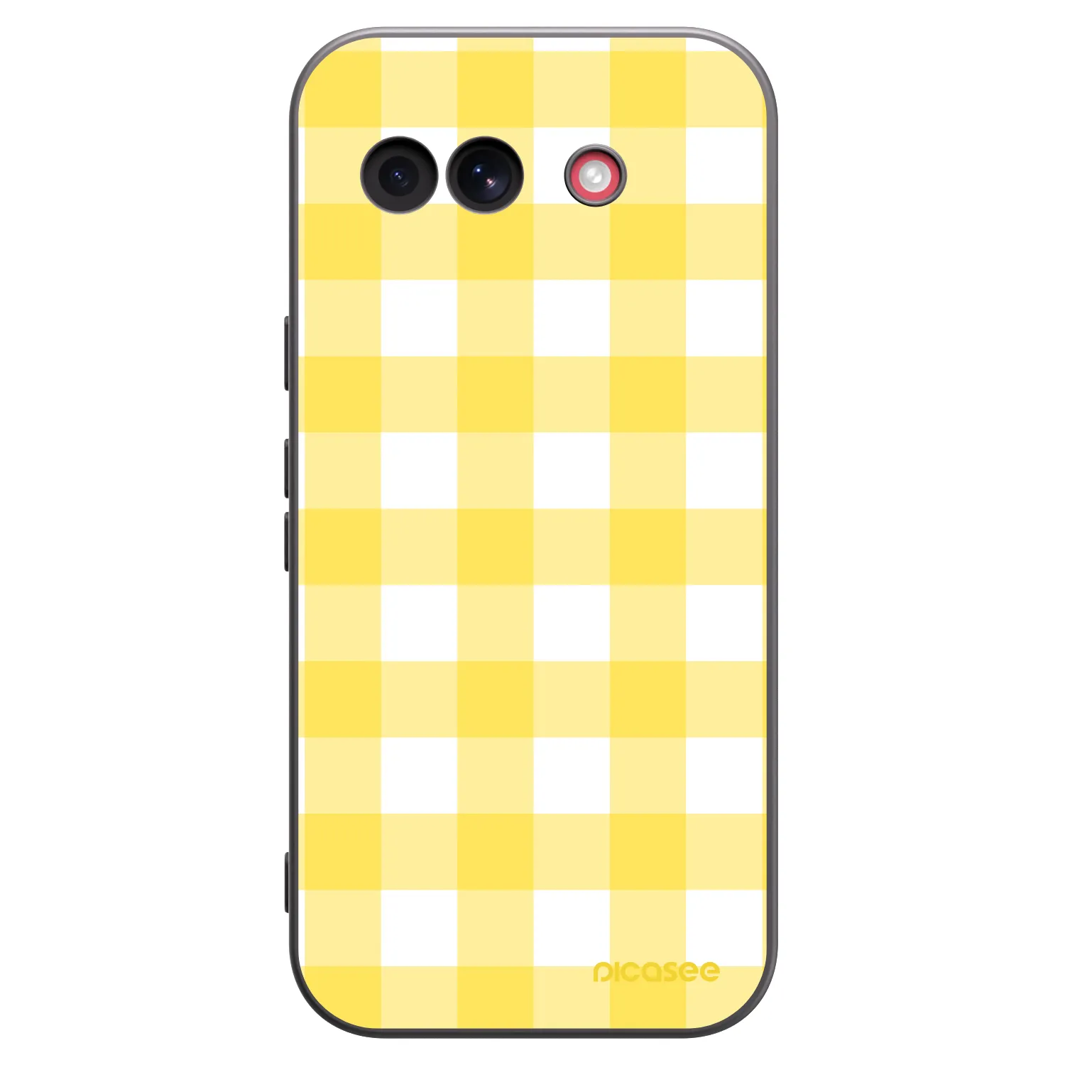 Picasee crna silikonska maskica za Google Pixel 10a - Gride lemon