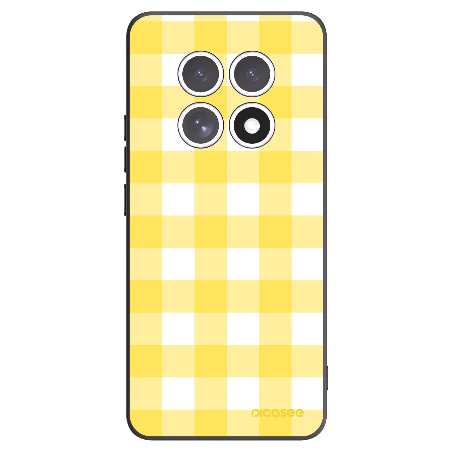Picasee crna silikonska maskica za Xiaomi Redmi Note 15 5G - Gride lemon