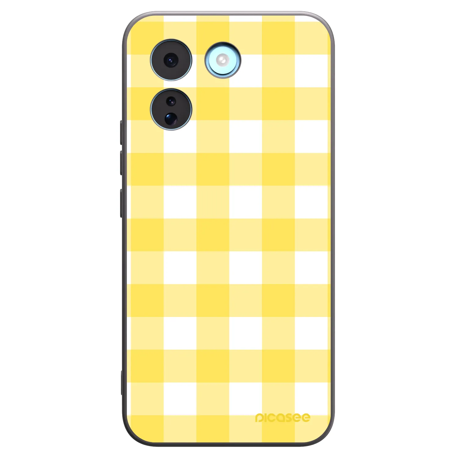 Picasee crna silikonska maskica za Xiaomi Redmi Note 17 Pro MAX 5G - Gride lemon