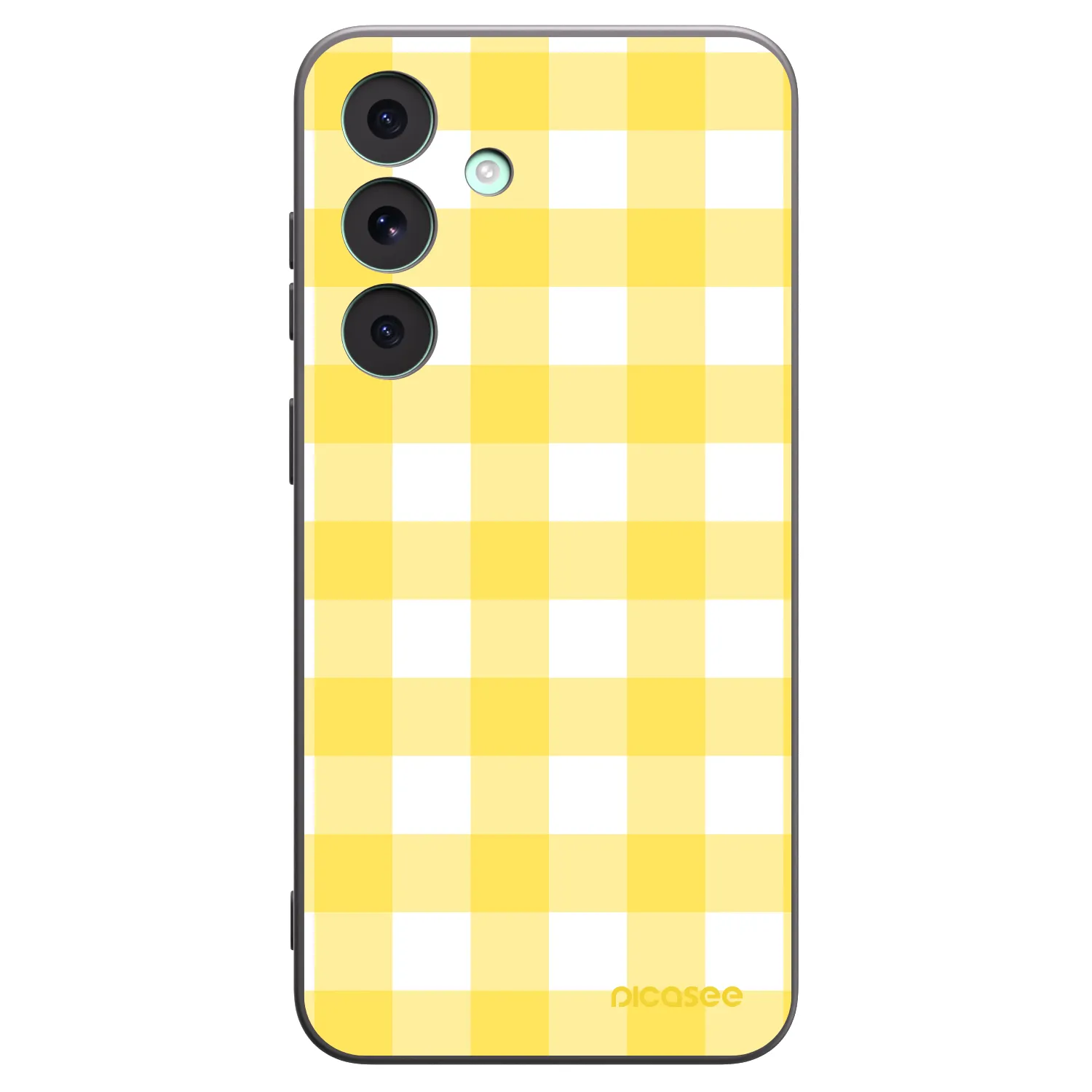 Picasee crna silikonska maskica za Samsung Galaxy S26 FE - Gride lemon