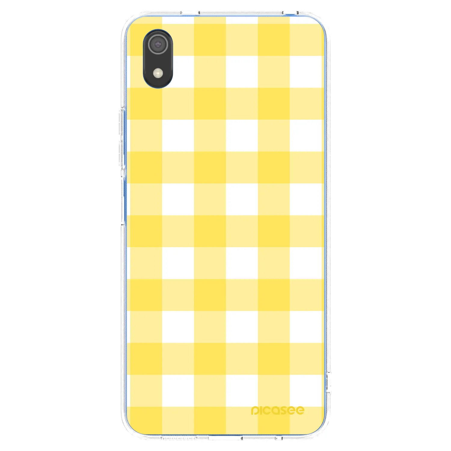 Picasee silikonska prozirna maskica za Xiaomi Redmi 7A - Gride lemon