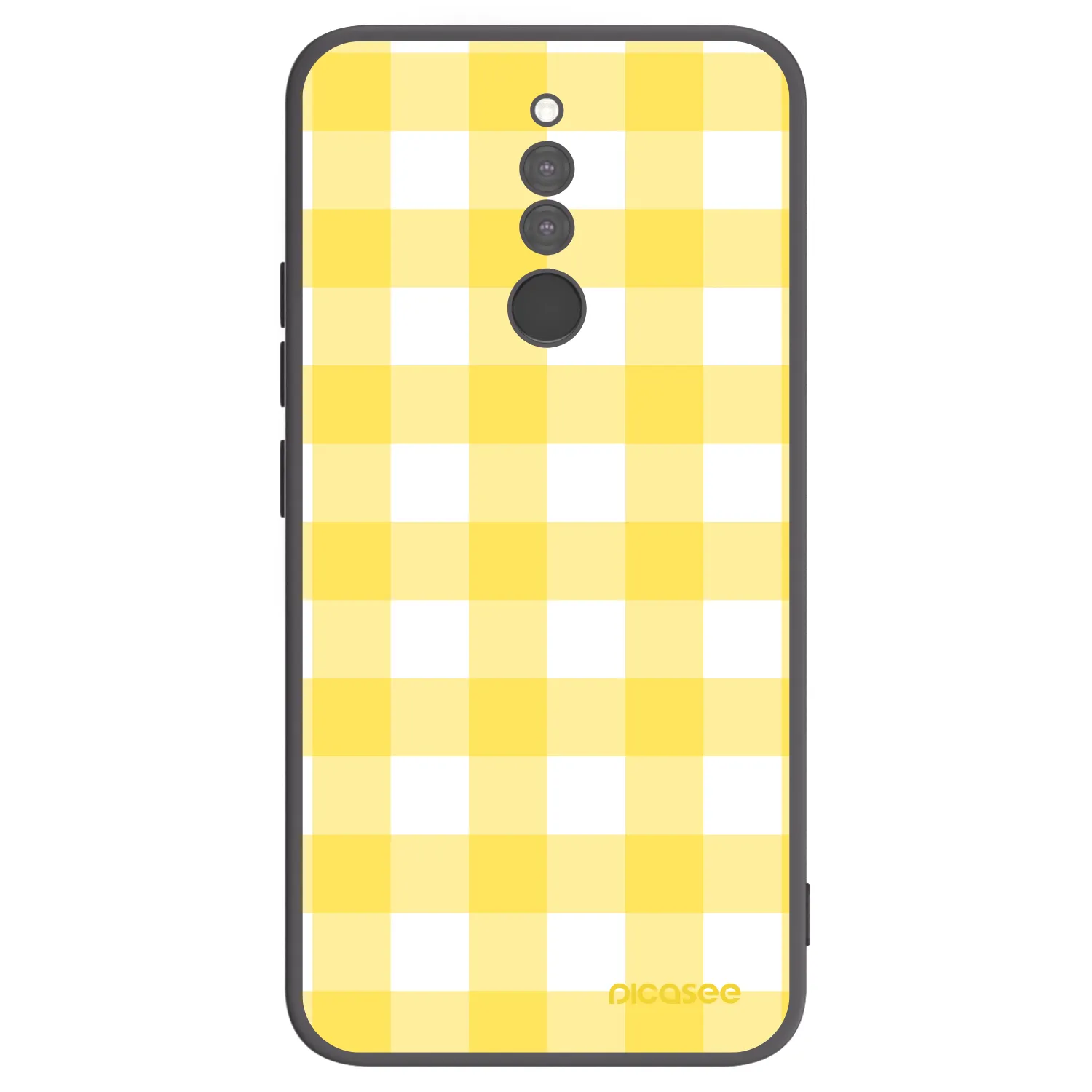 Picasee crna silikonska maskica za Xiaomi Redmi 8 - Gride lemon