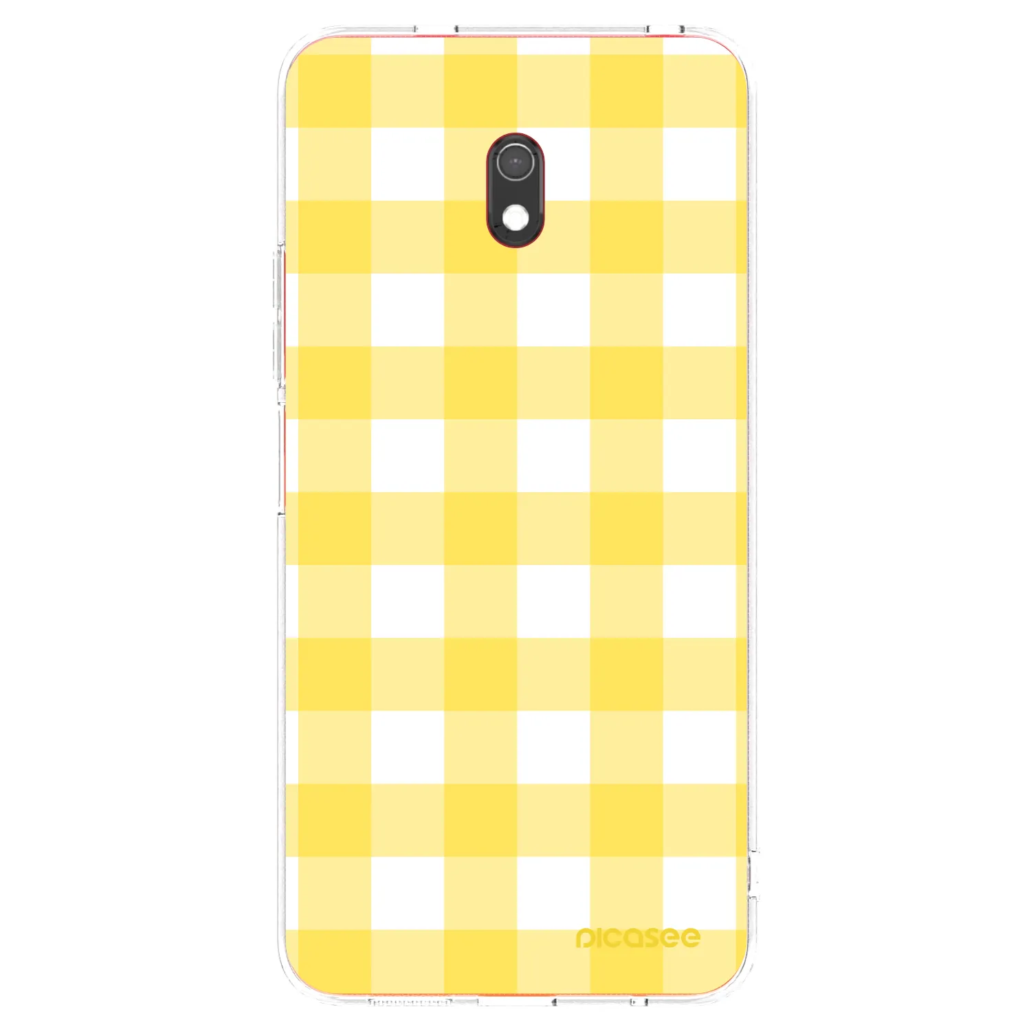 Picasee silikonska prozirna maskica za Xiaomi Redmi 8A - Gride lemon