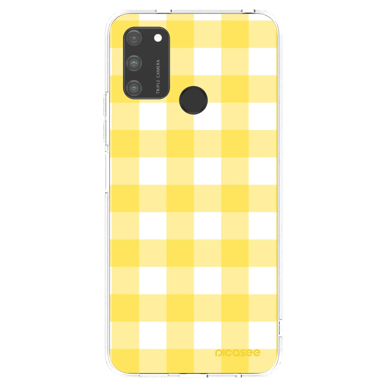 Picasee silikonska prozirna maskica za Honor 9A - Gride lemon