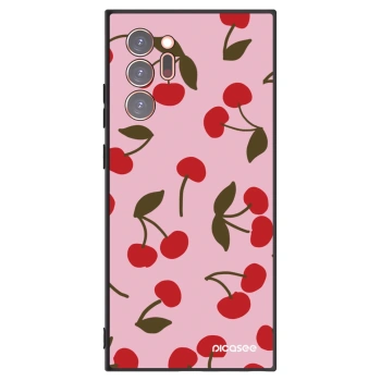 Picasee crna silikonska maskica za Samsung Galaxy Note 20 Ultra - Cherry