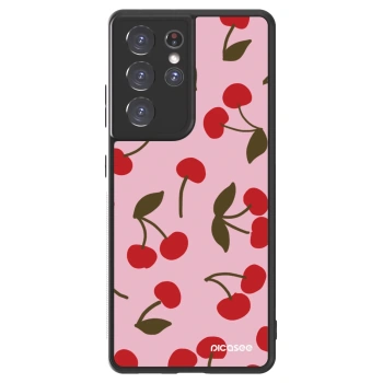 Picasee ULTIMATE CASE za Samsung Galaxy S21 Ultra 5G G998B - Cherry