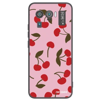 Picasee crna silikonska maskica za Xiaomi Mi 11 Ultra - Cherry