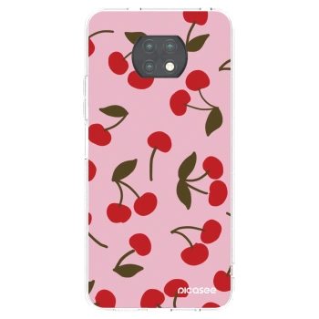 Picasee silikonska prozirna maskica za Xiaomi Redmi Note 9T - Cherry