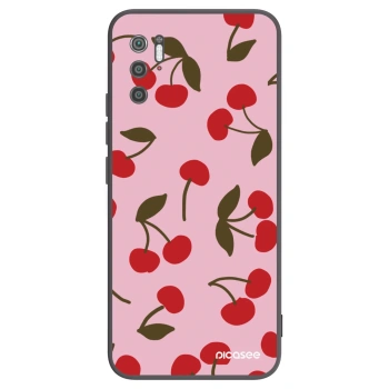 Picasee crna silikonska maskica za Xiaomi Poco M3 Pro 5G - Cherry