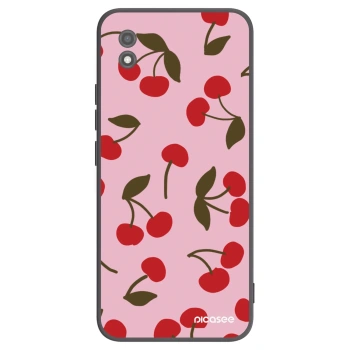 Picasee crna silikonska maskica za Realme C11 (2021) - Cherry