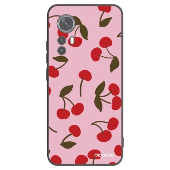 Picasee crna silikonska maskica za Xiaomi 12 - Cherry