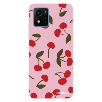 Picasee silikonska prozirna maskica za Vivo Y01 - Cherry