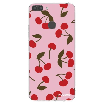 Picasee silikonska prozirna maskica za Huawei P Smart - Cherry