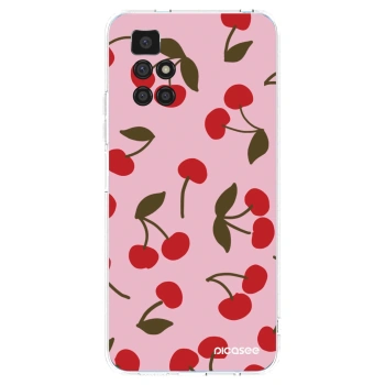 Picasee silikonska prozirna maskica za Xiaomi Redmi 10 (2022) - Cherry