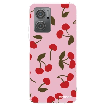 Picasee silikonska prozirna maskica za Xiaomi Redmi 10 5G - Cherry