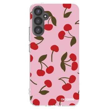 Picasee silikonska prozirna maskica za Samsung Galaxy A34 5G A346B - Cherry