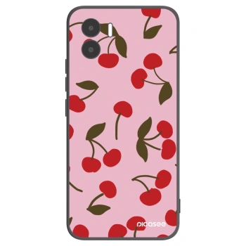 Picasee crna silikonska maskica za Xiaomi Redmi A2 - Cherry