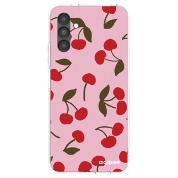 Picasee silikonska prozirna maskica za Samsung Galaxy A04s A047F - Cherry