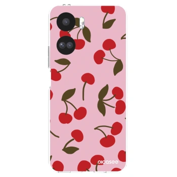 Picasee silikonska prozirna maskica za Honor 90 Lite 5G - Cherry