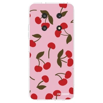 Picasee silikonska prozirna maskica za Honor Magic4 Lite 5G - Cherry