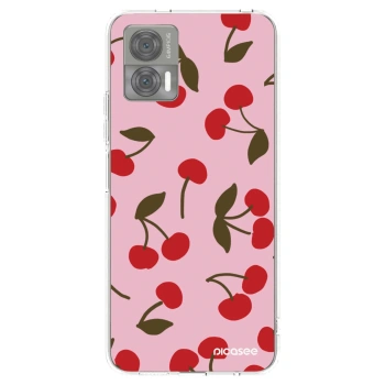 Picasee silikonska prozirna maskica za Motorola Edge 30 Neo - Cherry