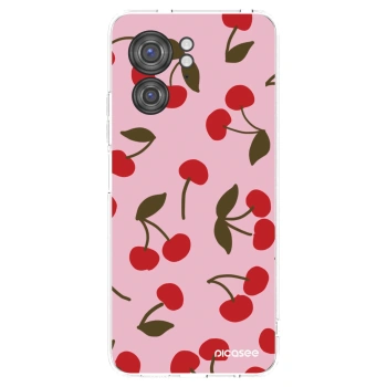 Picasee silikonska prozirna maskica za Motorola Edge 40 - Cherry