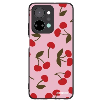 Picasee crna silikonska maskica za Honor X7a - Cherry