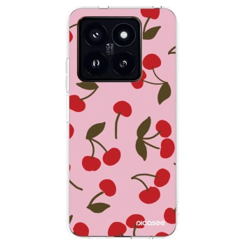 Picasee silikonska prozirna maskica za Xiaomi 14 Pro - Cherry