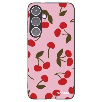 Picasee crna silikonska maskica za Samsung Galaxy S24+ S926B 5G - Cherry