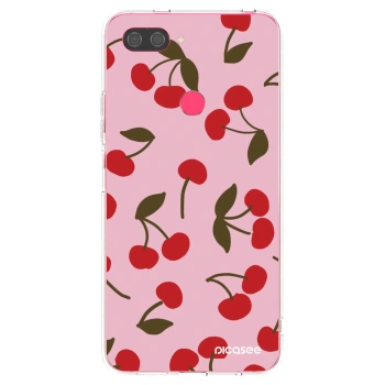Picasee silikonska prozirna maskica za Xiaomi Mi 8 Lite - Cherry