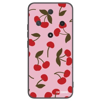 Picasee crna silikonska maskica za Honor Magic6 Lite 5G - Cherry