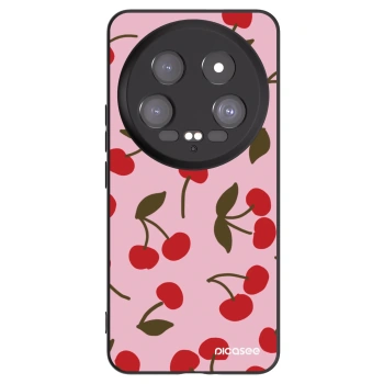 Picasee crna silikonska maskica za Xiaomi 14 Ultra - Cherry