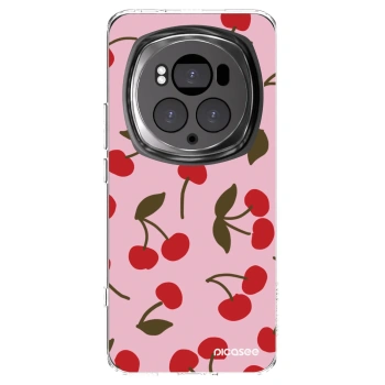Picasee silikonska prozirna maskica za Honor Magic6 Pro - Cherry