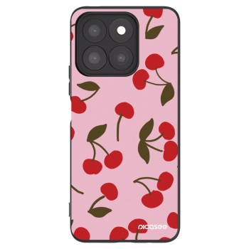 Picasee crna silikonska maskica za Honor X8b - Cherry