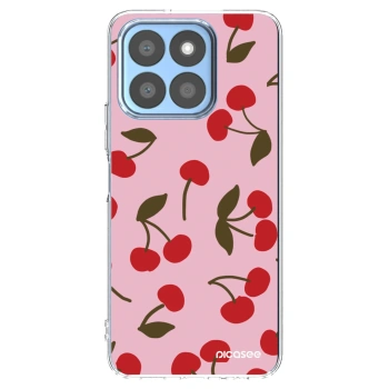 Picasee silikonska prozirna maskica za Honor X8b - Cherry