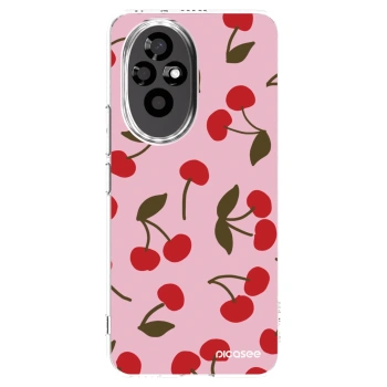 Picasee silikonska prozirna maskica za Honor 200 5G - Cherry