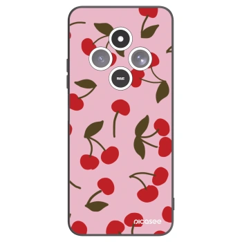 Picasee crna silikonska maskica za Xiaomi Redmi 14C - Cherry