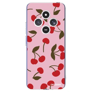 Picasee silikonska prozirna maskica za Xiaomi Redmi 14C - Cherry