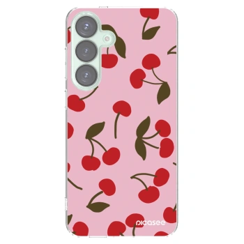 Picasee silikonska prozirna maskica za Samsung Galaxy S25+ 5G - Cherry