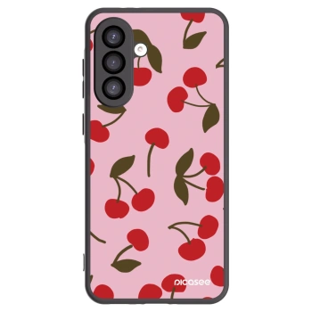 Picasee crna silikonska maskica za Samsung Galaxy A26 5G A266B - Cherry