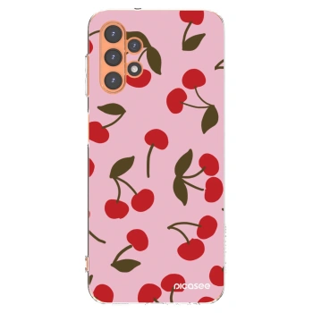 Picasee silikonska prozirna maskica za Samsung Galaxy A13 5G - Cherry