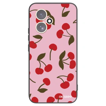 Picasee crna silikonska maskica za Honor 400 5G - Cherry