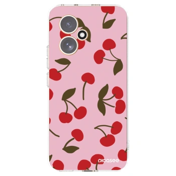Picasee silikonska prozirna maskica za Honor 400 5G - Cherry