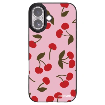 Picasee crna silikonska maskica za Apple iPhone 17 - Cherry