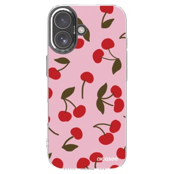Picasee silikonska prozirna maskica za Apple iPhone 17 - Cherry