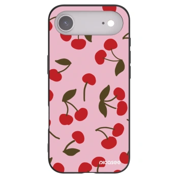 Picasee crna silikonska maskica za Apple iPhone Air - Cherry