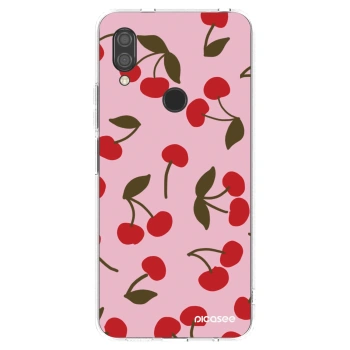 Picasee silikonska prozirna maskica za Xiaomi Redmi 7 - Cherry